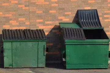 Two Green Dumpster rental Santa Clarita