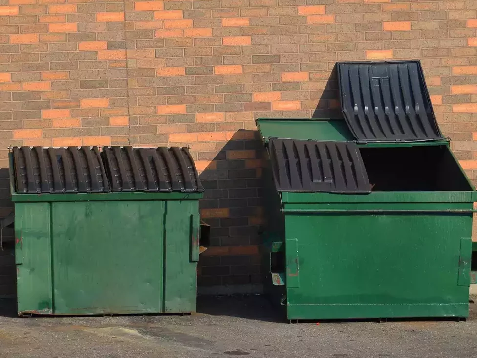 Two Green Dumpster rental Santa Clarita